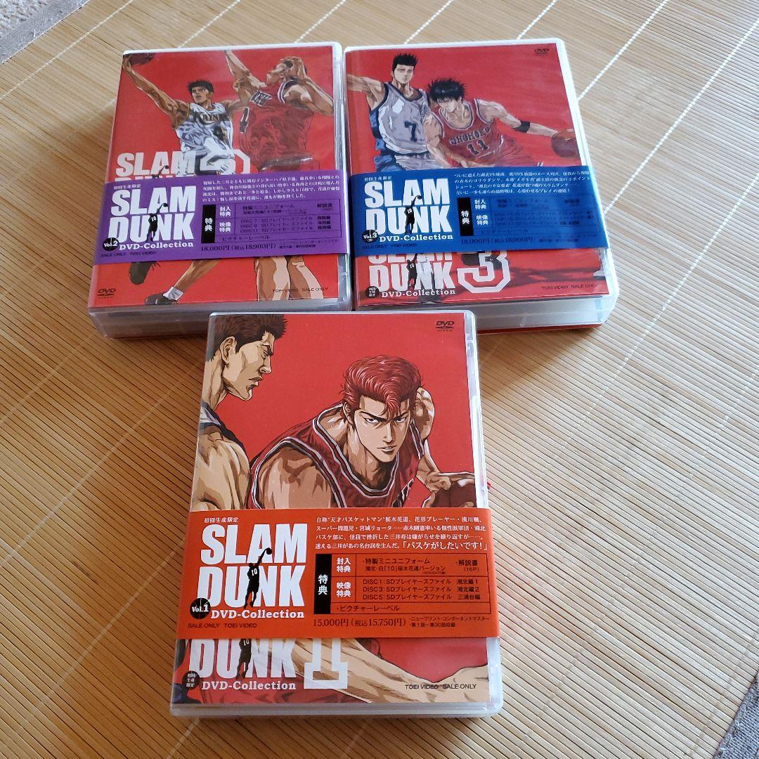 SLAM DUNK　DVD-Collection Vol.1〜Vol.3