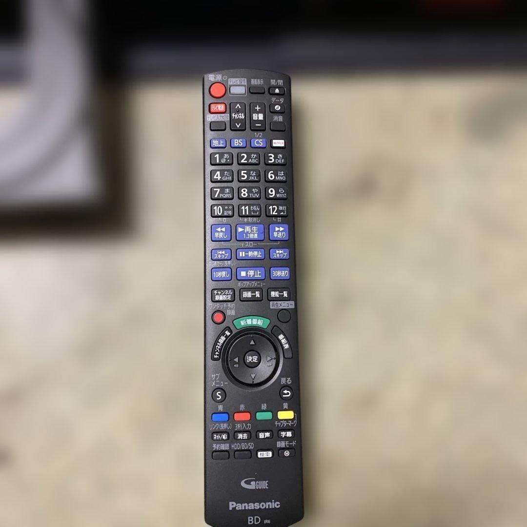 Panasonic ブルーレイレコーダー DMR-2X202　 2024年製