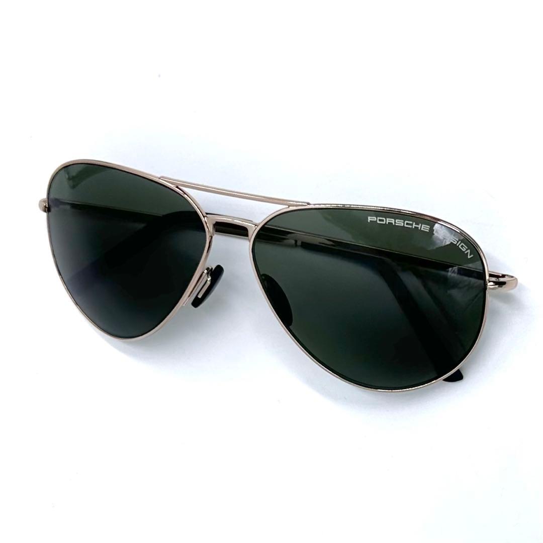 極美品✨ポルシェデザイン サングラス アビエーター ティアドロップ P8508
