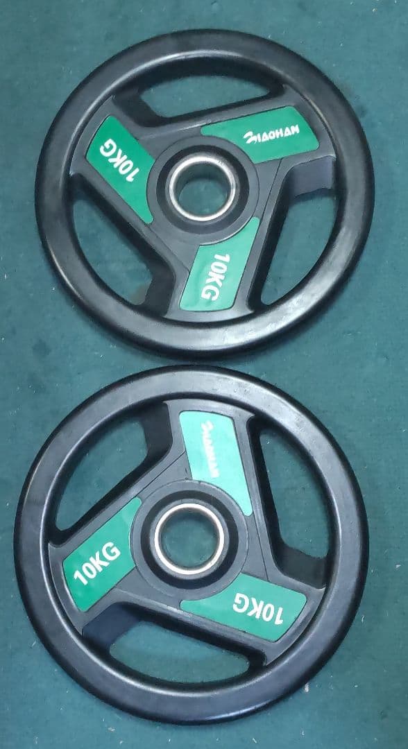 オリンピック プレート 10kgプレート2枚