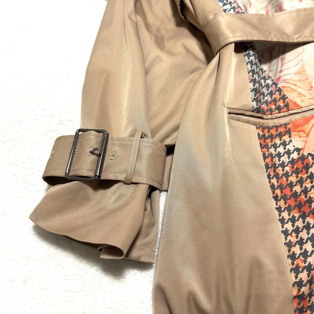 極美品　JnylonStudios × 敦煌　トレンチコート　　ドッキング