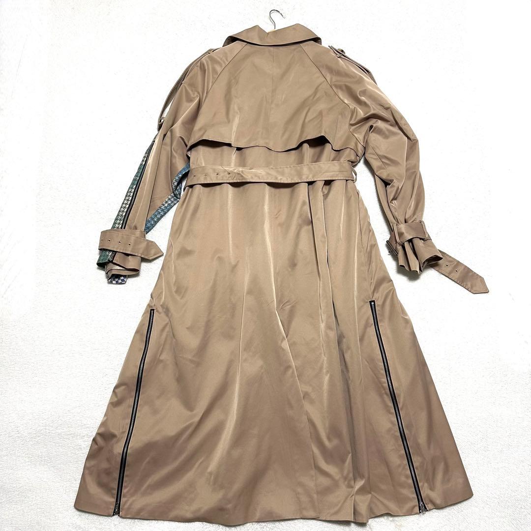 極美品　JnylonStudios × 敦煌　トレンチコート　　ドッキング