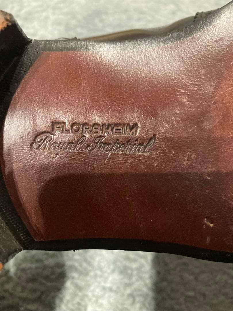 ヒロ　FLORSHEIM  IMPERIAL ローファー　US7