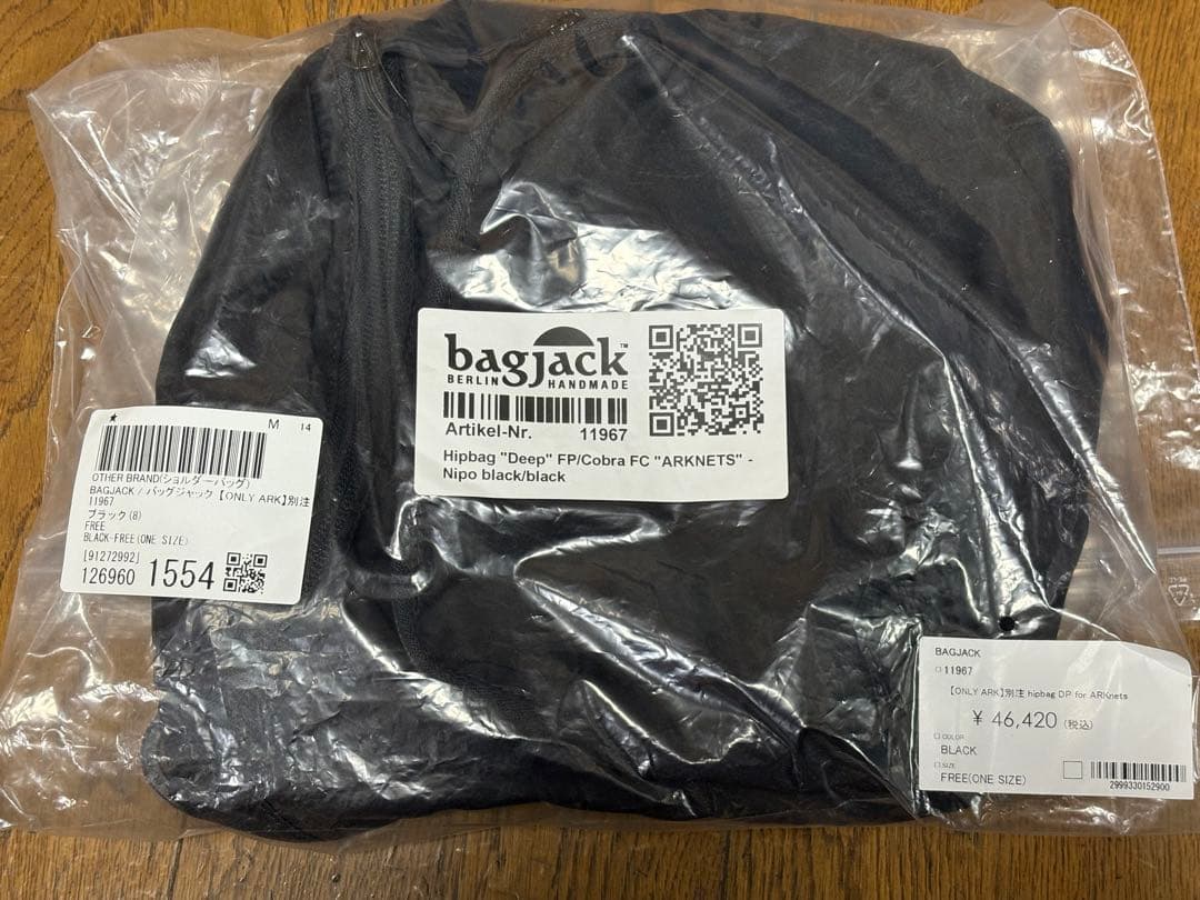 BAGJACK×ONLY ARK別注 hipbag ショルダーバッグ サコッシュ