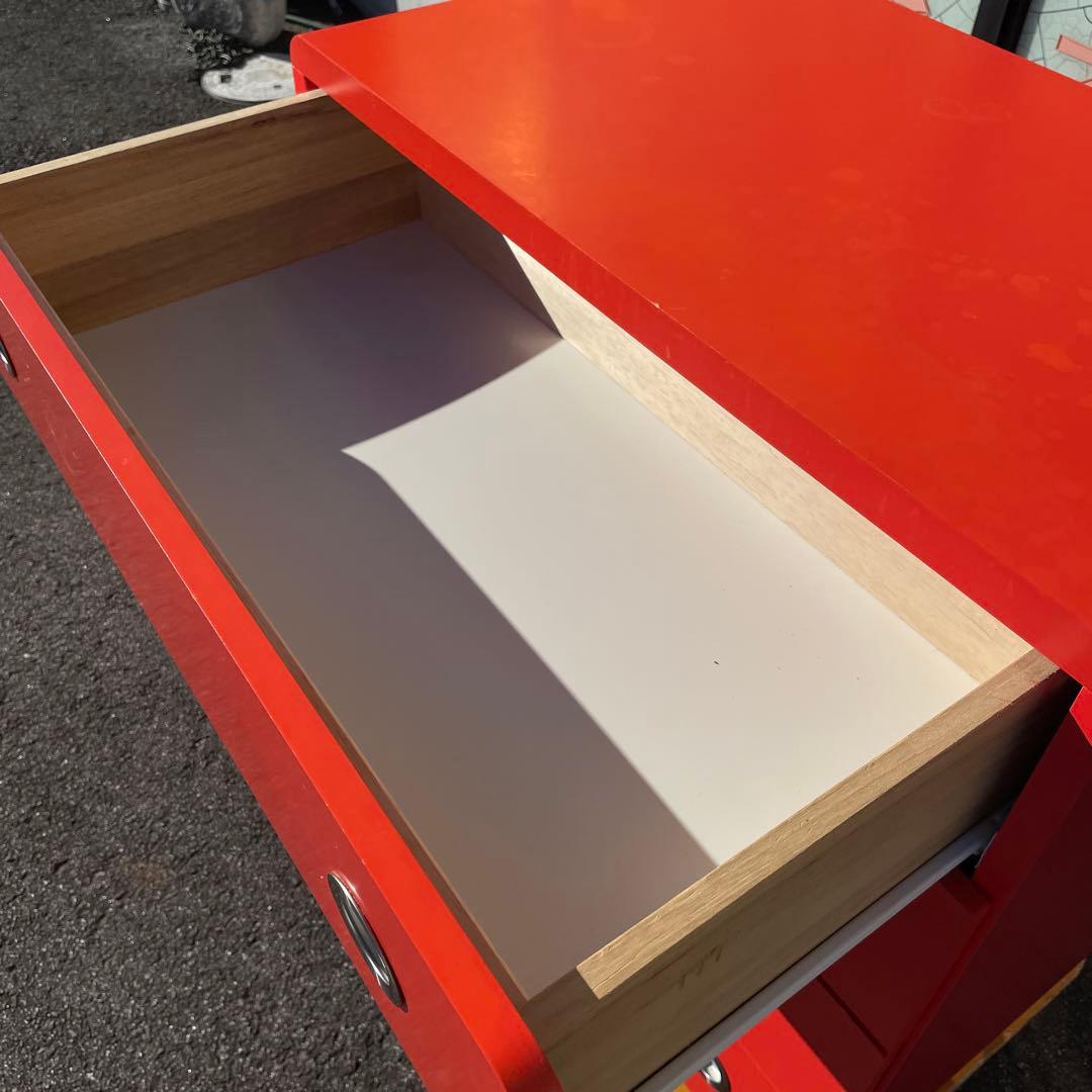 LEGNATEC　レグナテック　4段　チェスト　タンス　ベビーレトロポップ