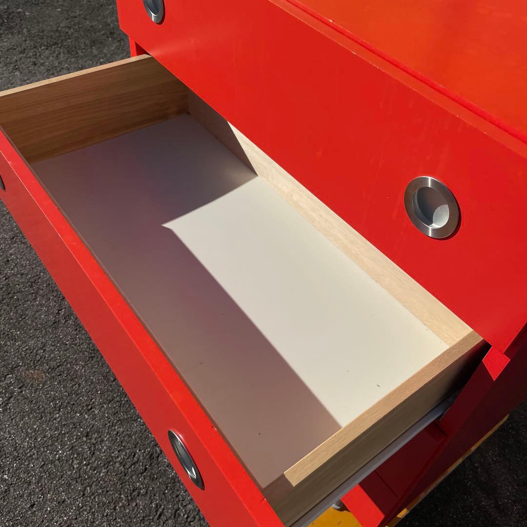 LEGNATEC　レグナテック　4段　チェスト　タンス　ベビーレトロポップ