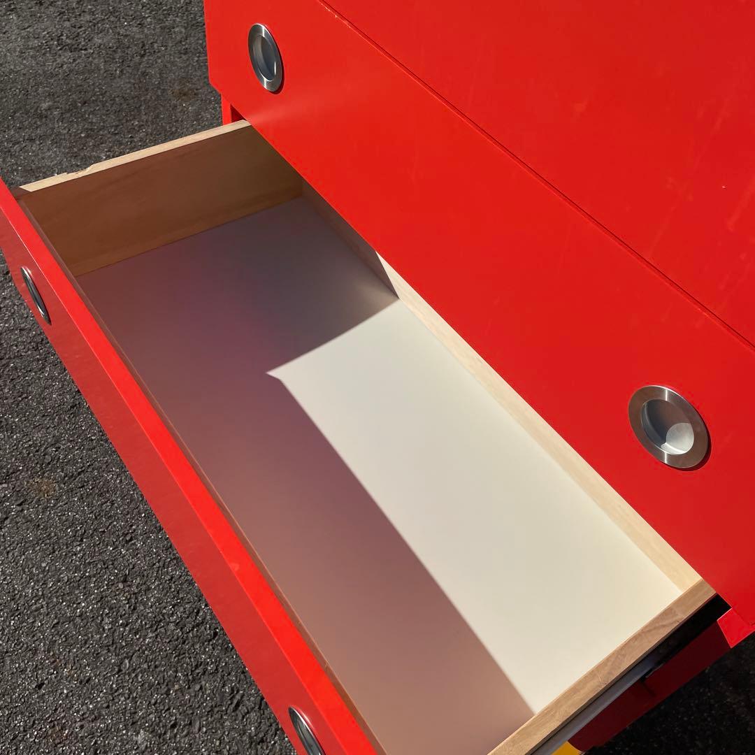 LEGNATEC　レグナテック　4段　チェスト　タンス　ベビーレトロポップ