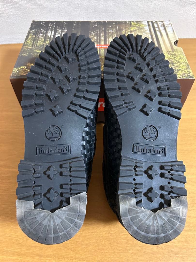 靴 Supreme Timberland 3 Eye Lug Shoe 27cm