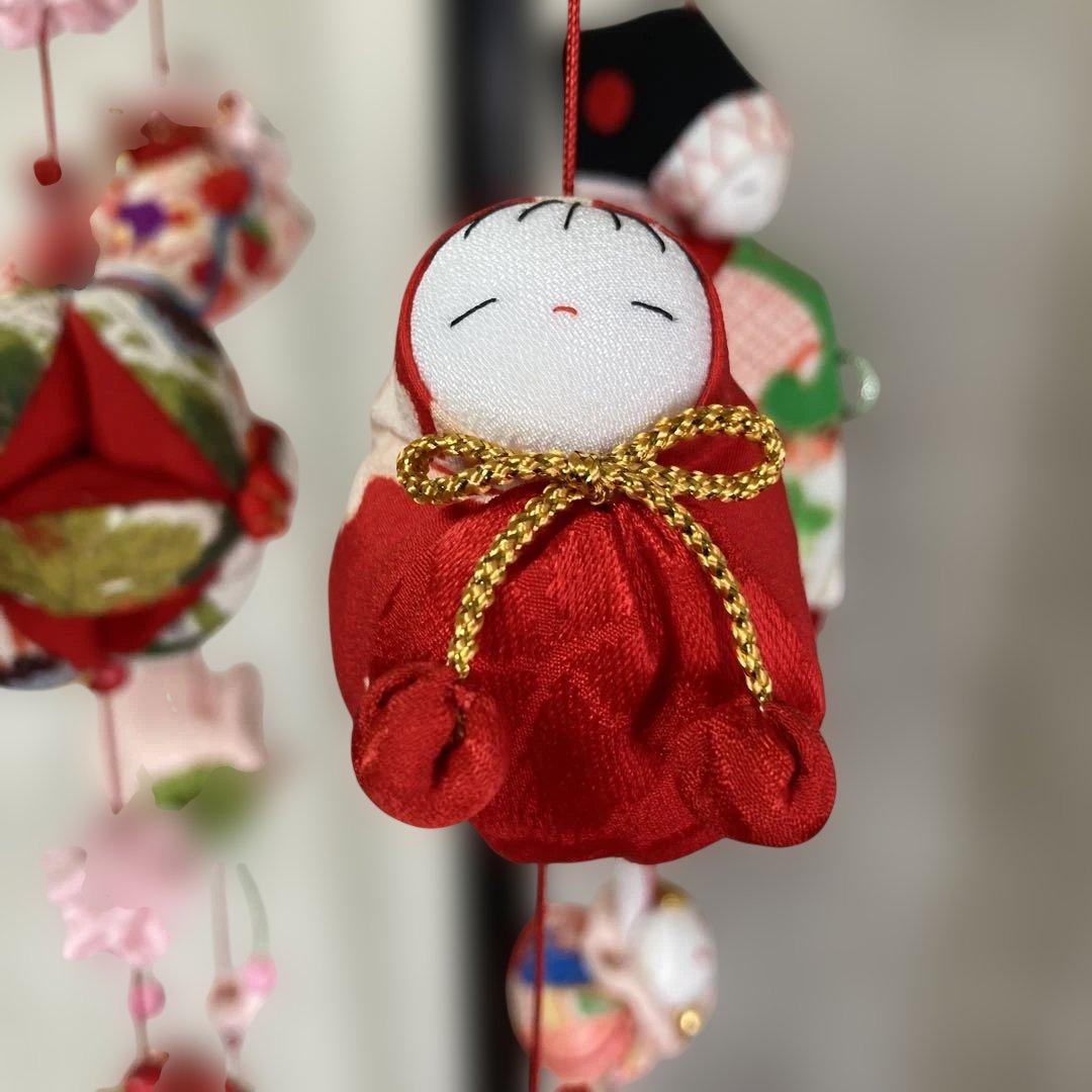 621 Teddy　吊るし雛　吊るし飾り ハンドメイド