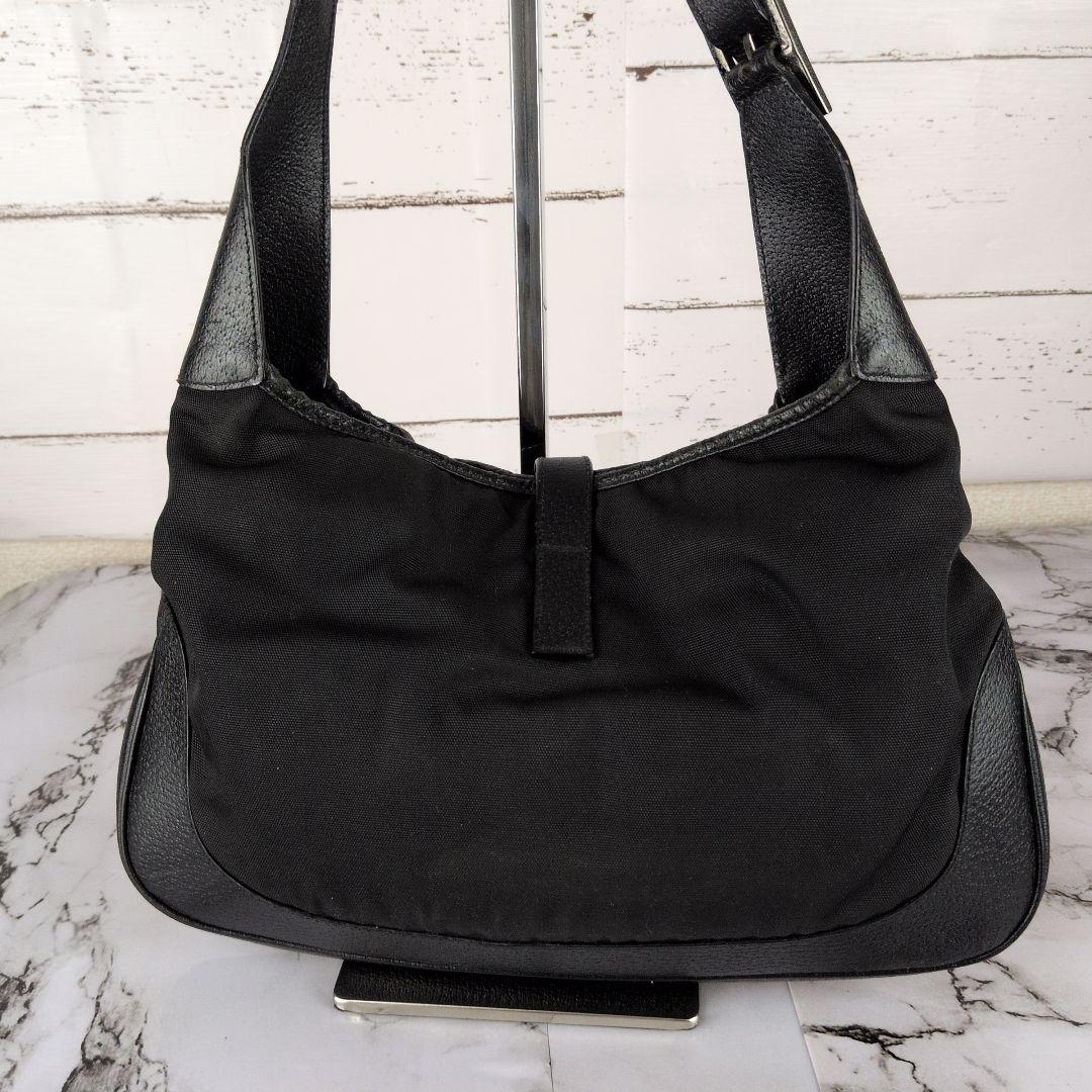【人気モデル】グッチ☆ジャッキー　ワンショルダー　ナイロン　レザー　バッグ