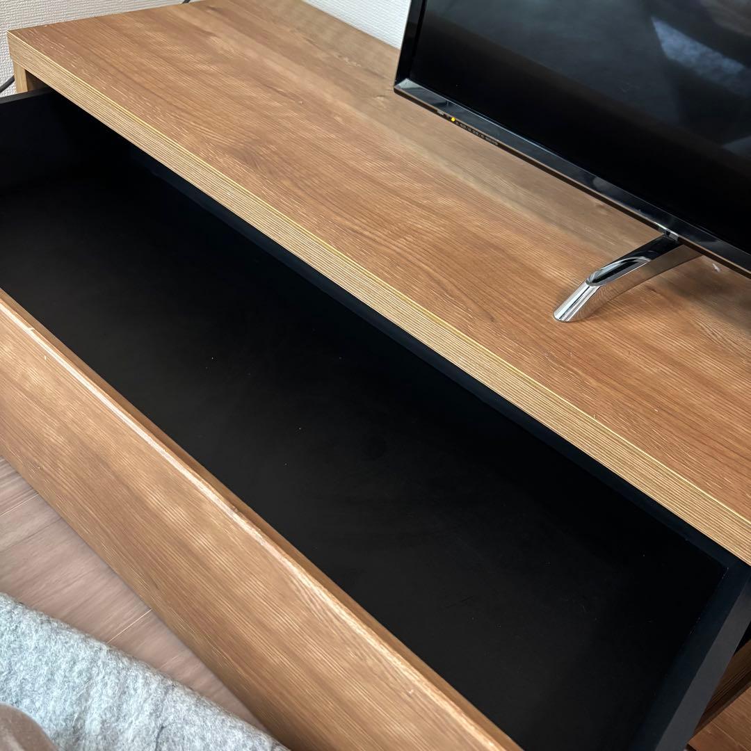 aiさま専用　LOWYA ロウヤ 日本製 ローテレビ台 木目調 収納 幅180