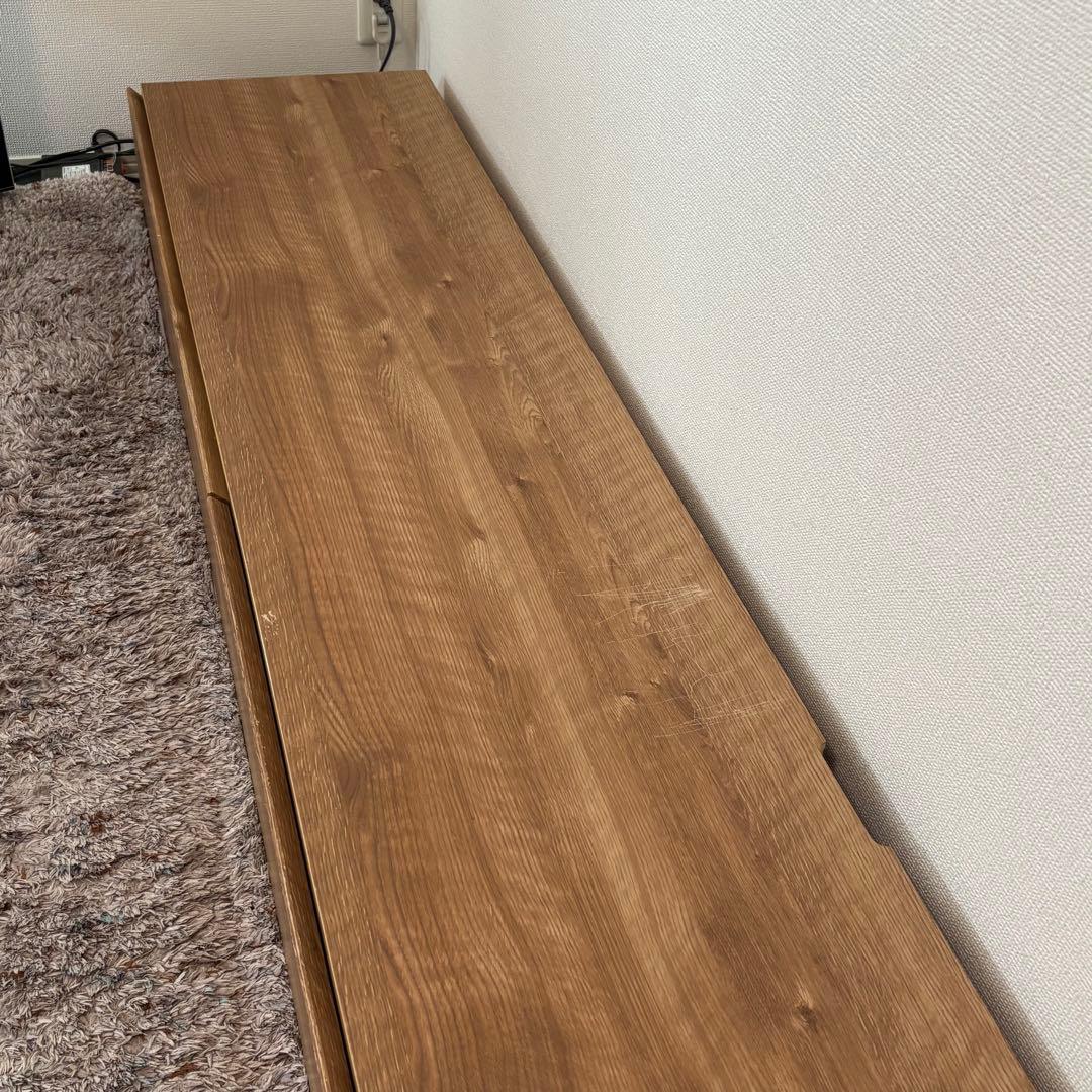 aiさま専用　LOWYA ロウヤ 日本製 ローテレビ台 木目調 収納 幅180