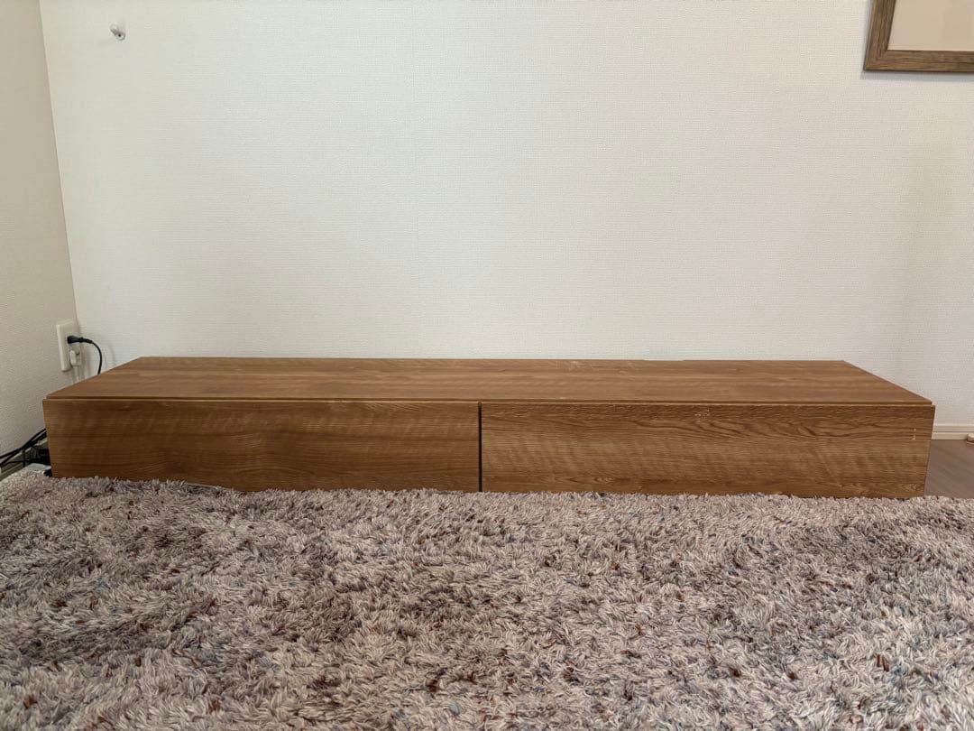 aiさま専用　LOWYA ロウヤ 日本製 ローテレビ台 木目調 収納 幅180