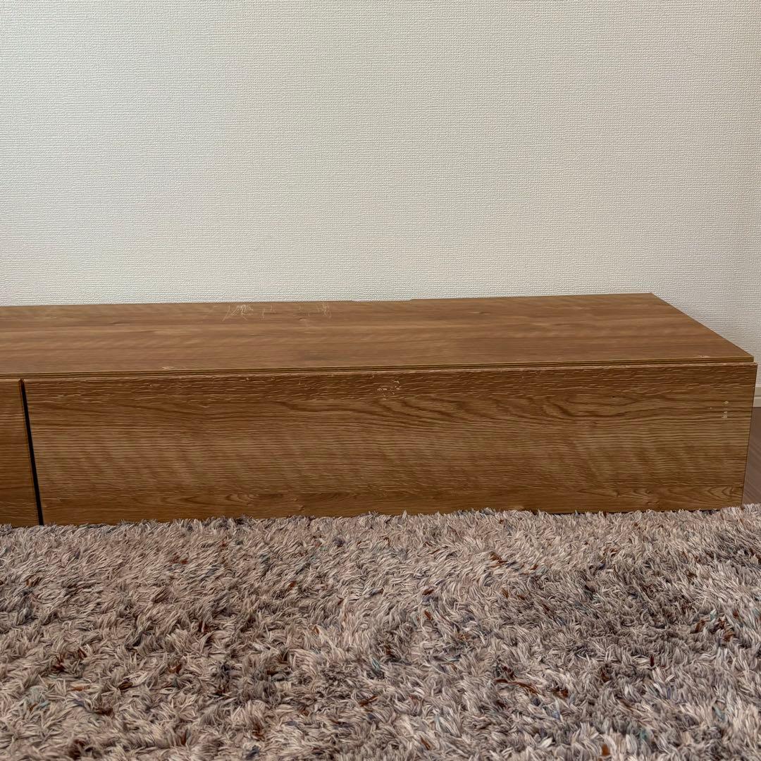 aiさま専用　LOWYA ロウヤ 日本製 ローテレビ台 木目調 収納 幅180