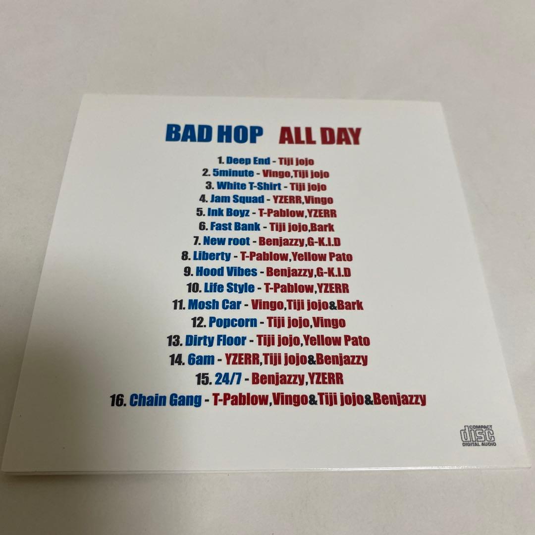 邦楽 BAD HOP ALL DAY