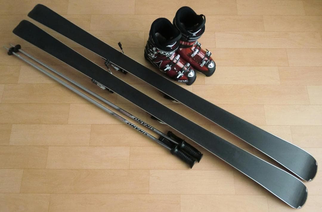 ■■送料無料■ノルディカ■メンズスキーセット■168/27-27.5■WAX済■