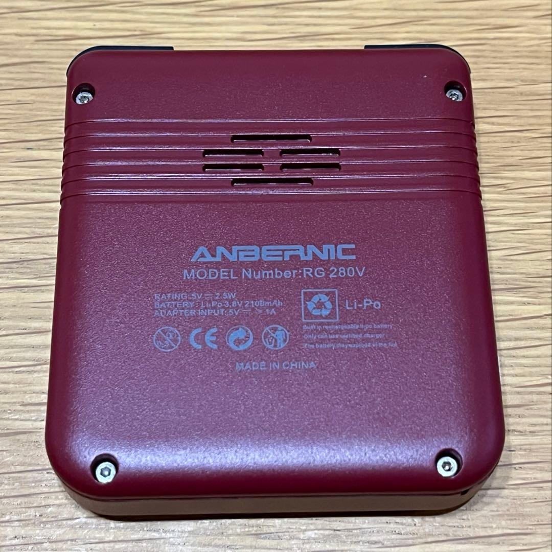 RG280V ANBERNIC ゲーム機 ケース付き