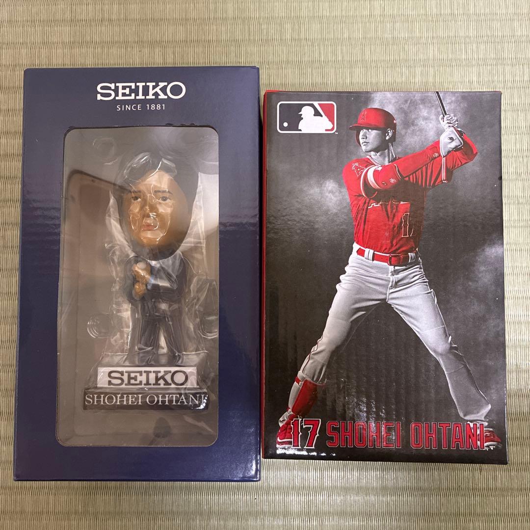 大谷翔平　SEIKO フィギュア2つ