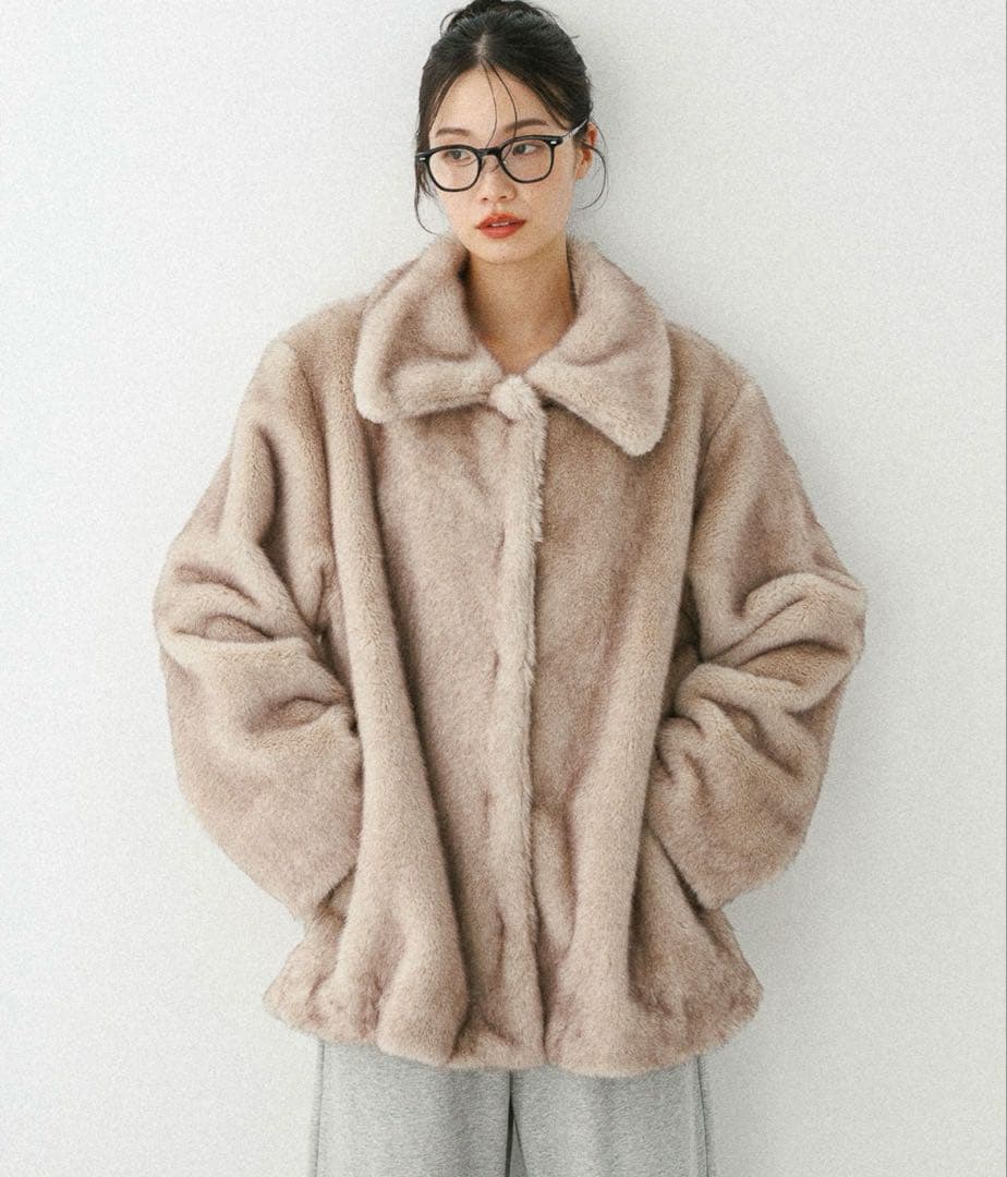 Heather MIXファーミドルジャケット