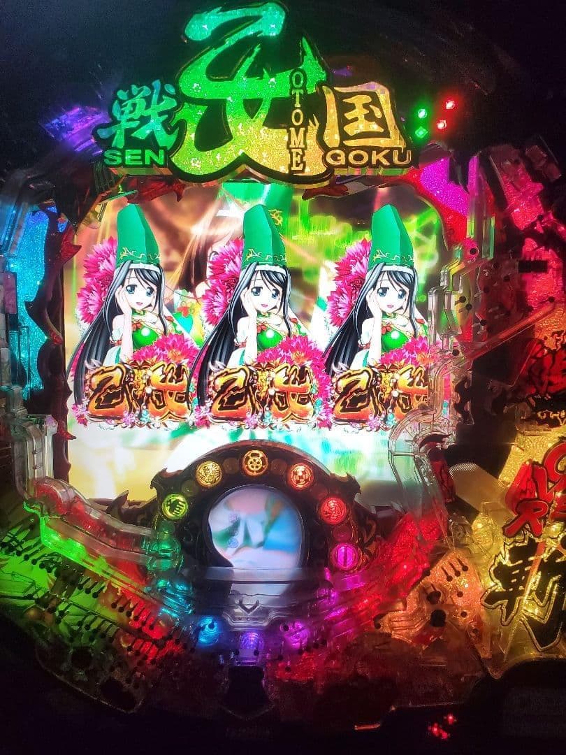 卓上パチンコ　平和　CR戦国乙女 ～花～ 99ver.　中古