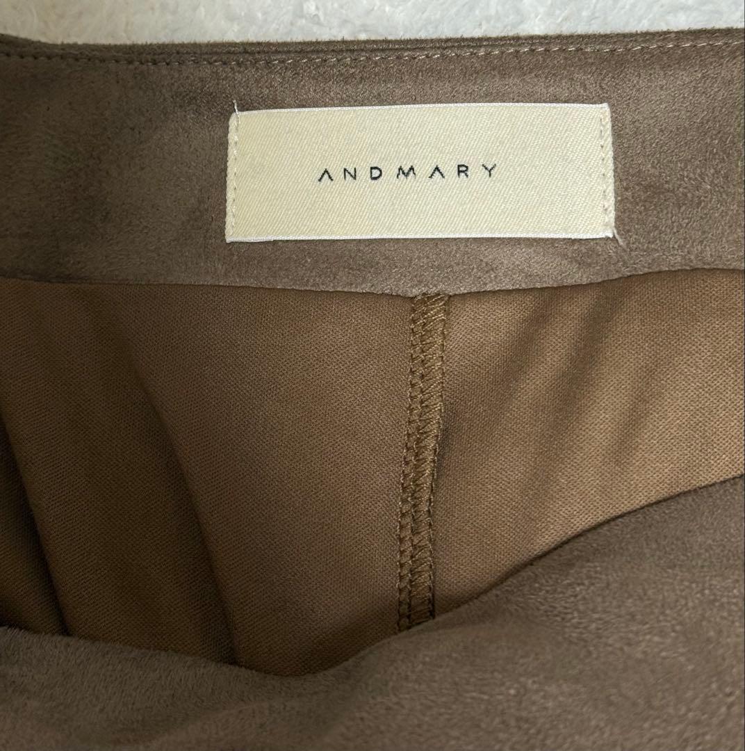 スカート andmary Mel gather skirt