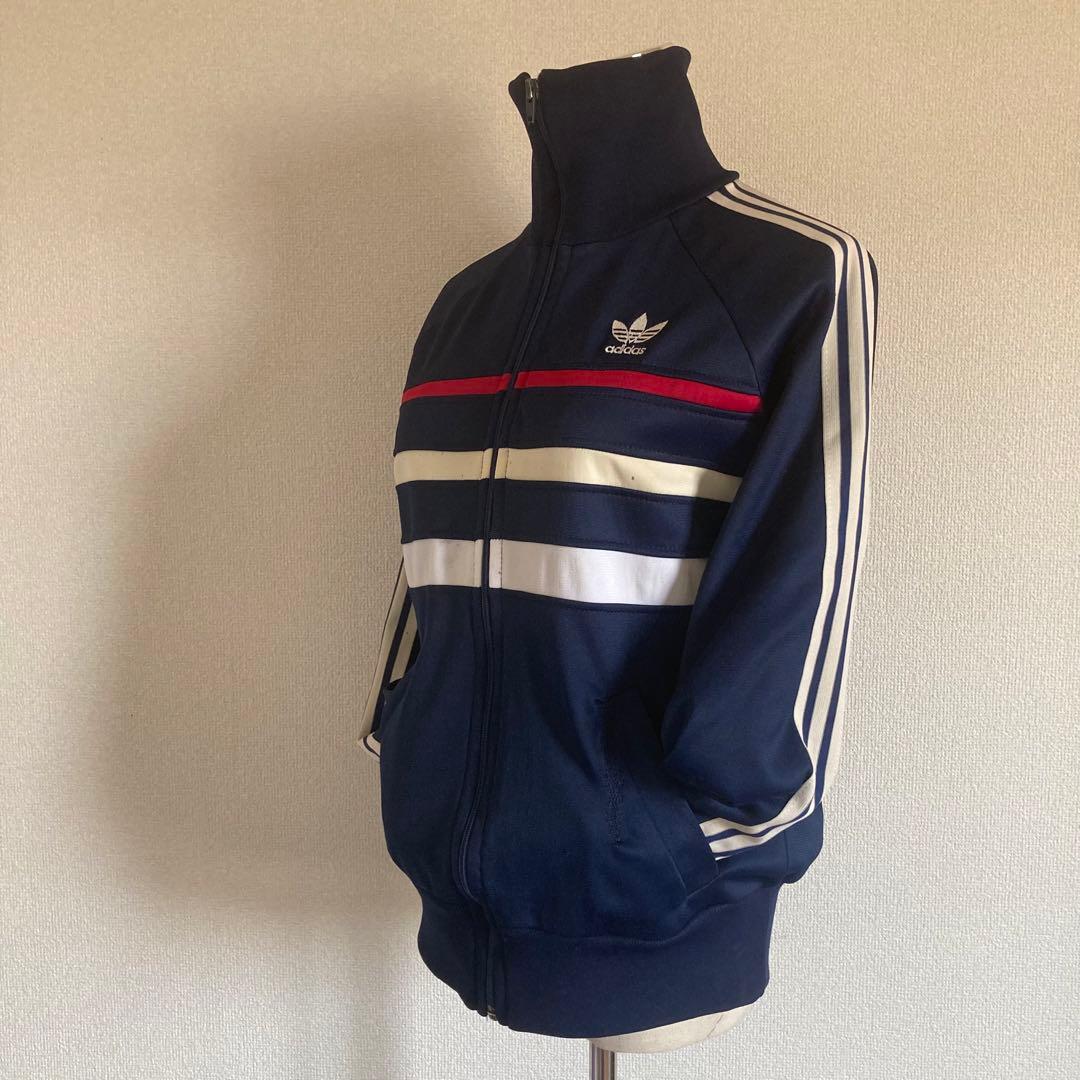 【70年代】adidas トラックジャケット フランス製 ventex ジャージ