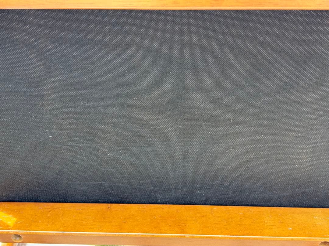 良品 カリモク60 Dチェア タープグリーン 椅子　肘掛け