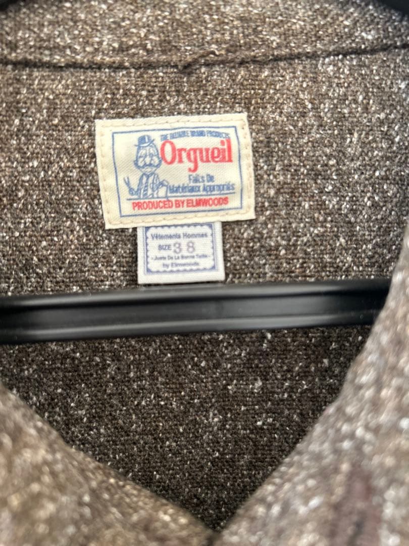 古着　 Orgueil オルゲイユ　カバーオール　ジャケット38 M