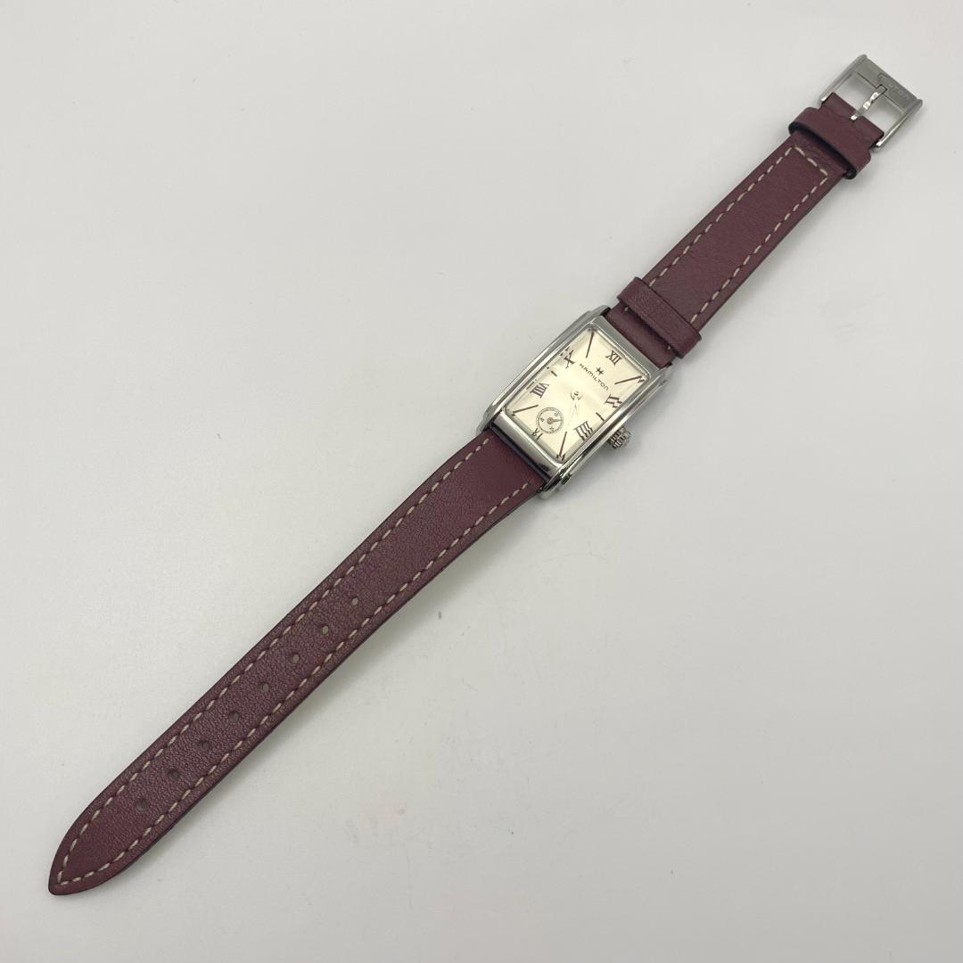 7-4419 HAMILTON H112210 アナログ腕時計 長方形