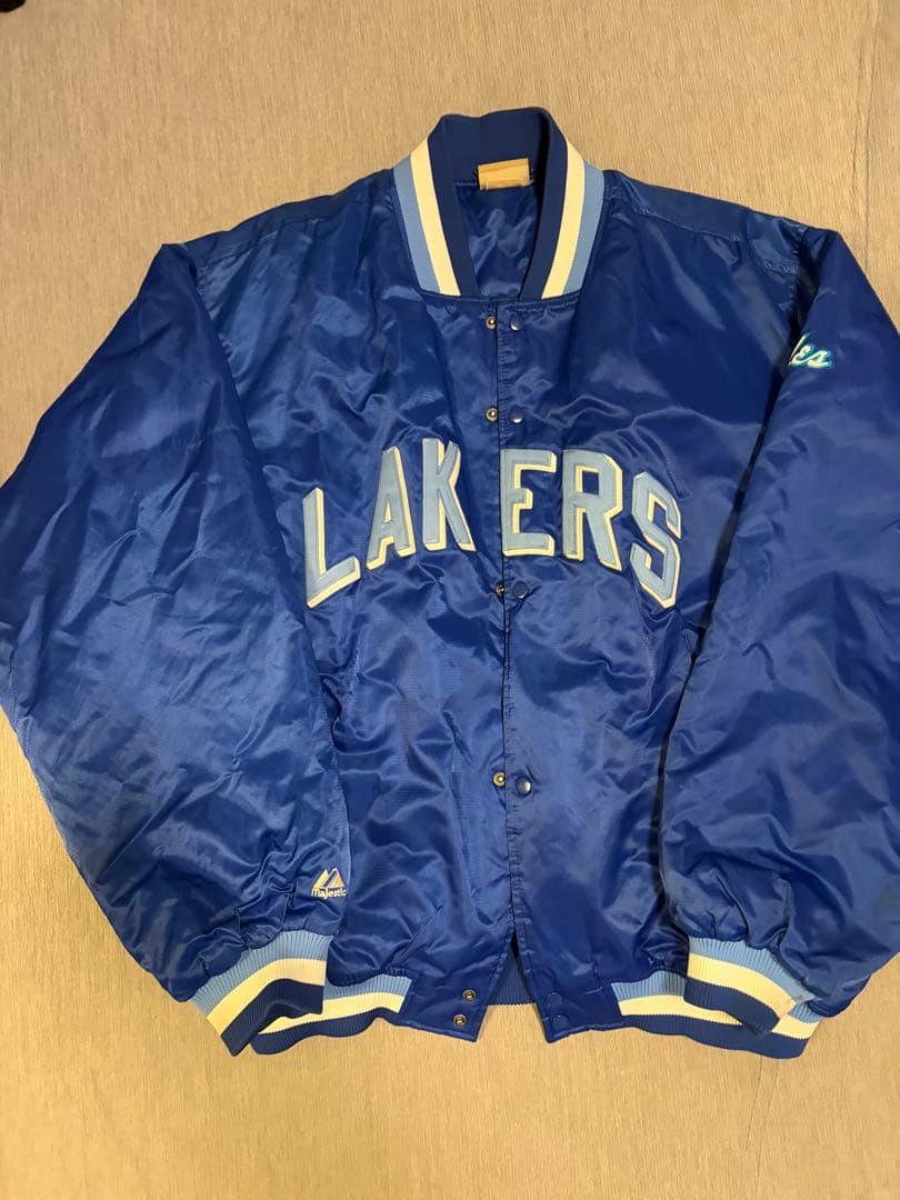 【chika】LAKERS スタジャン 青