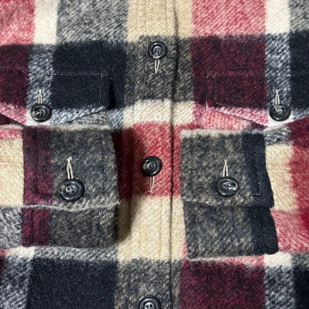 BLUELABEL CRESTBRIDGE　コート　チェック　モヘア　38