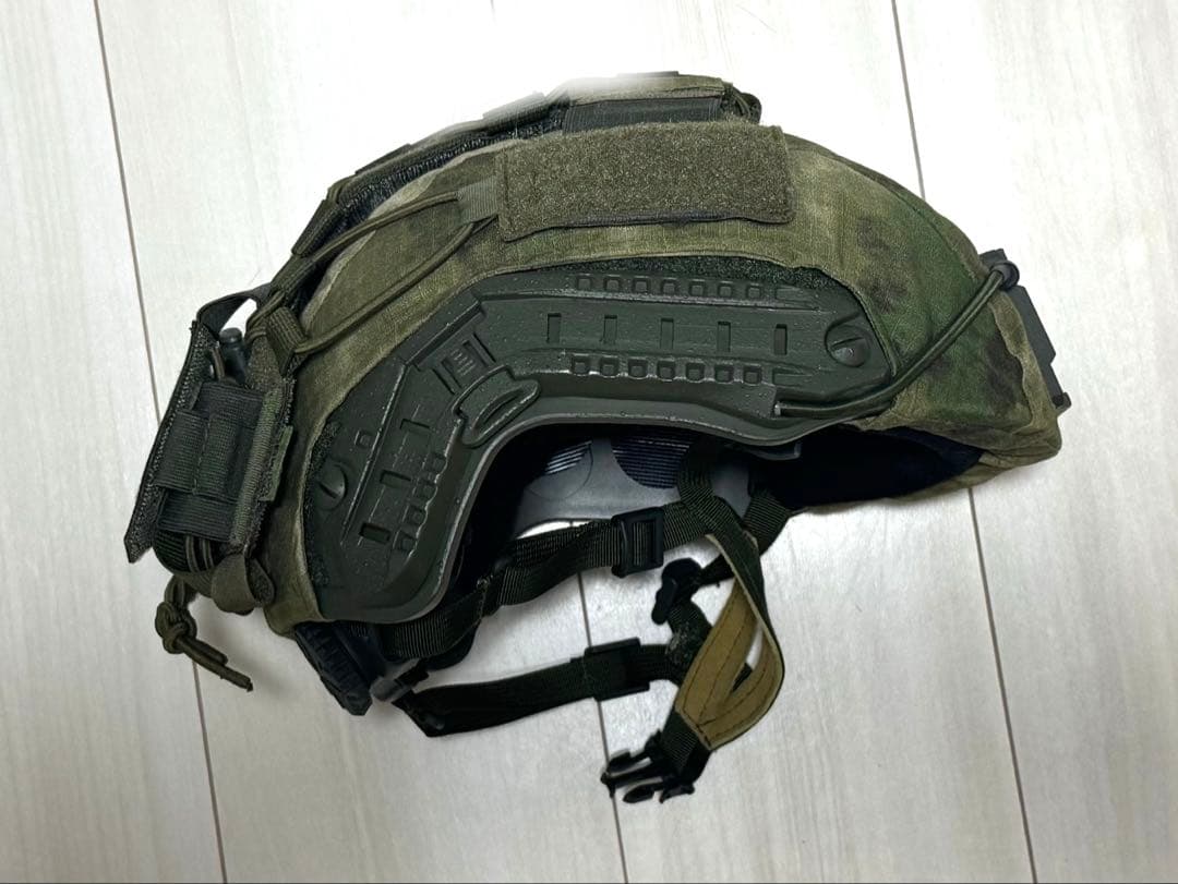 ロシア軍 LSHZ1+ レプリカ (mox迷彩カバー+MBC製NVGポーチ付)