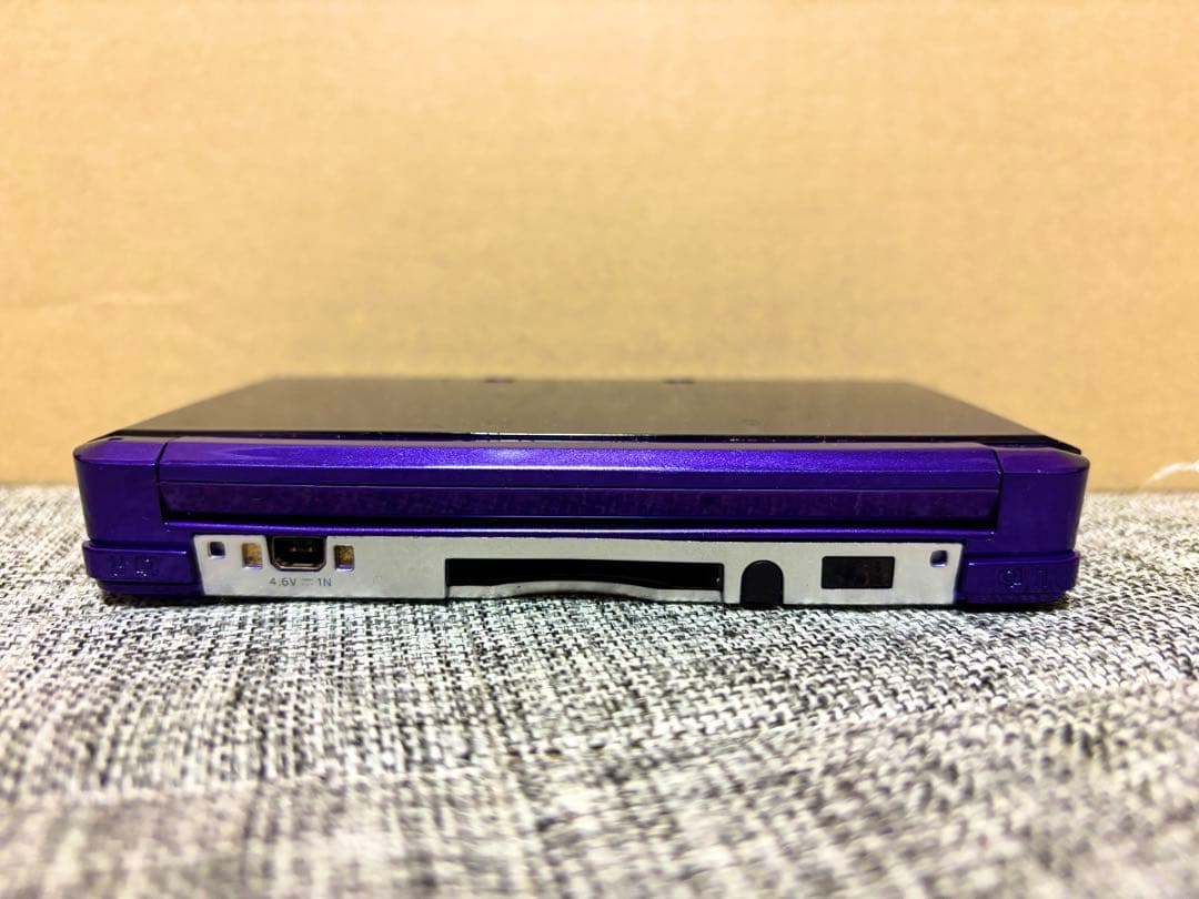 ゆ*ん様 【外装新品】ニンテンドー3DS 北米版 ミッドナイトパープルカスタム