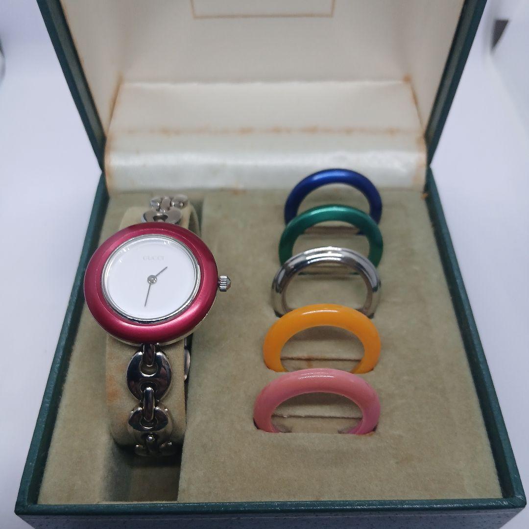 Q シルバー　チェンジベゼル　1812884 腕時計　レディース　GUCCI