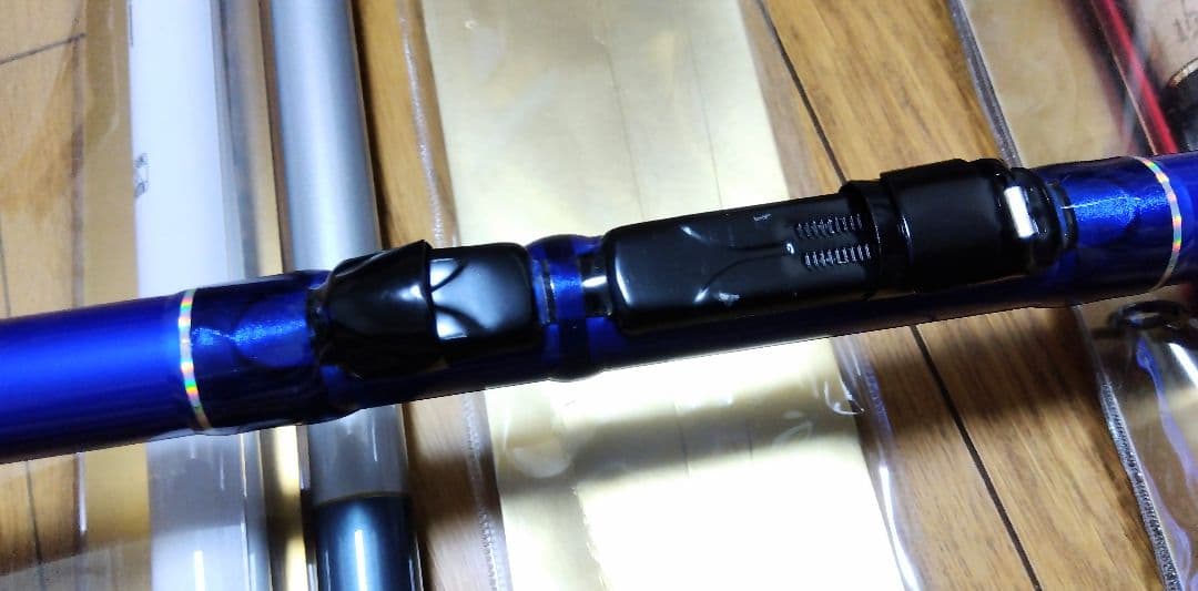 投げ竿3本　バスロッド1本　計4本セット