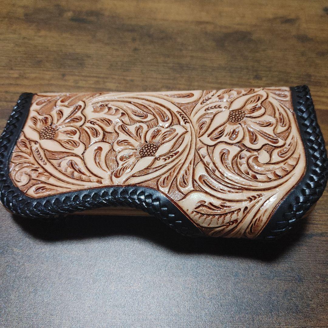 カービング　バイカーズ　長財布