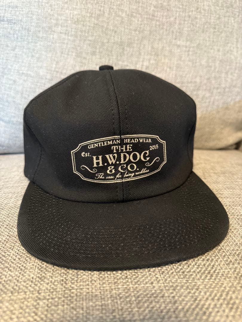 H.W.DOG & CO. ブラックキャップ着用一回のみ