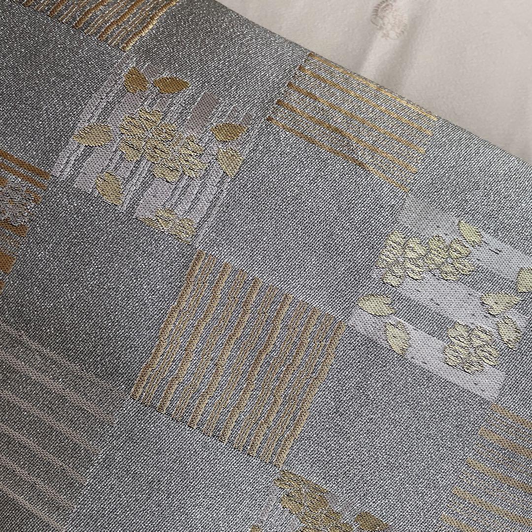 訪問着+長襦袢　フルセット　松葉散らし　手刺繍　着物　付け下げ　Q5