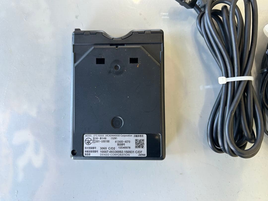 KENWOOD ETC2.0アンテナ分離型 ETC-N3000