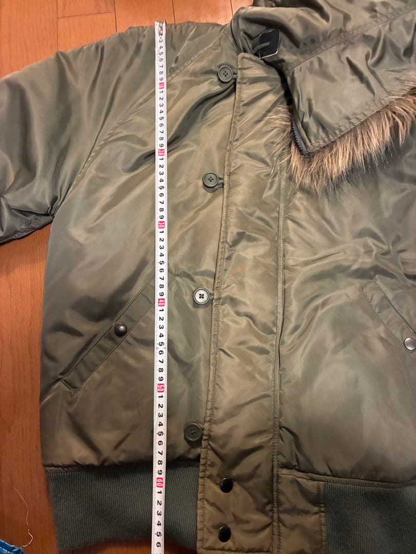 AVIREX バックロゴ N-2B エコファーモデル フライトジャケット L