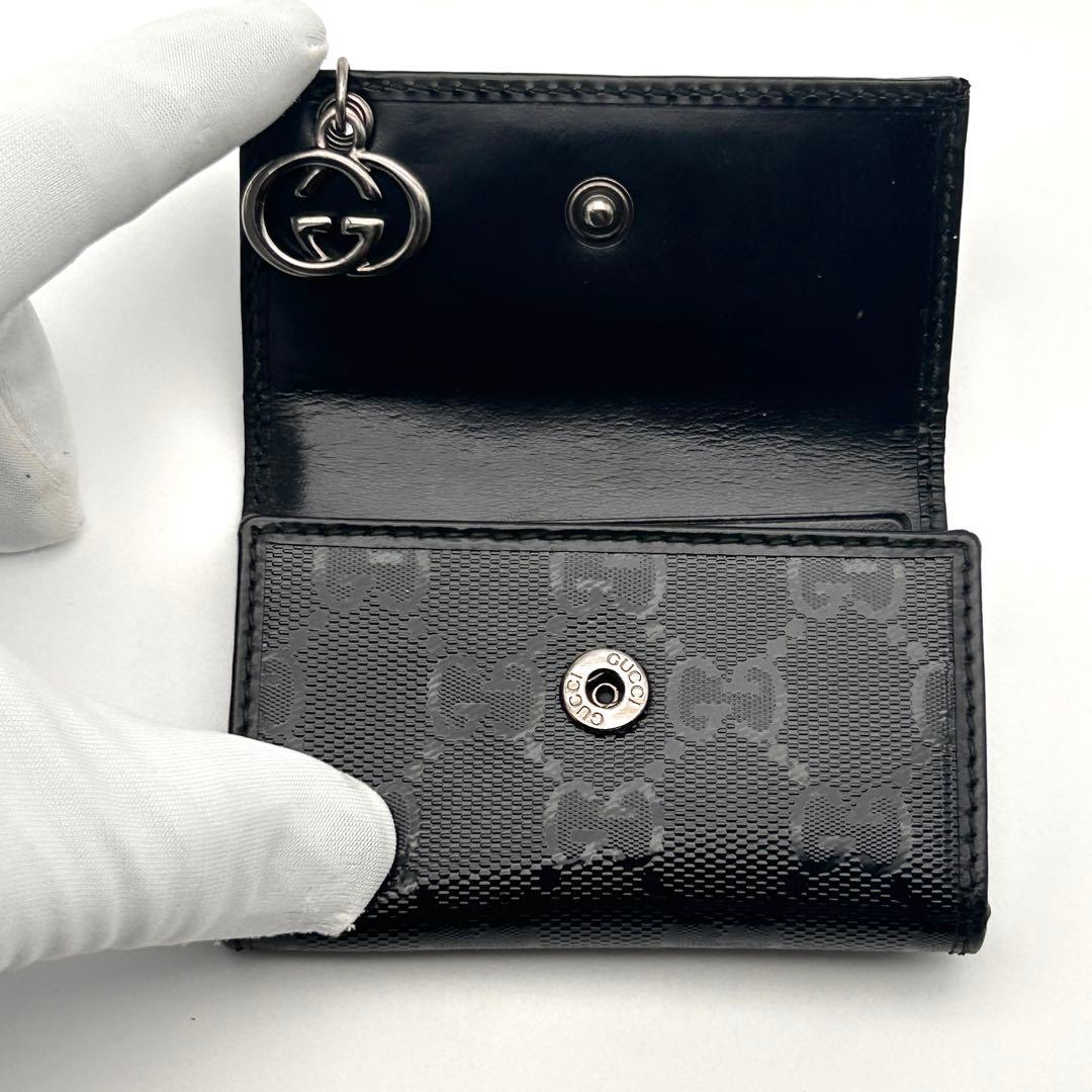 美品✨ GUCCI グッチ GG インプリメ レザー 6連 キーケース