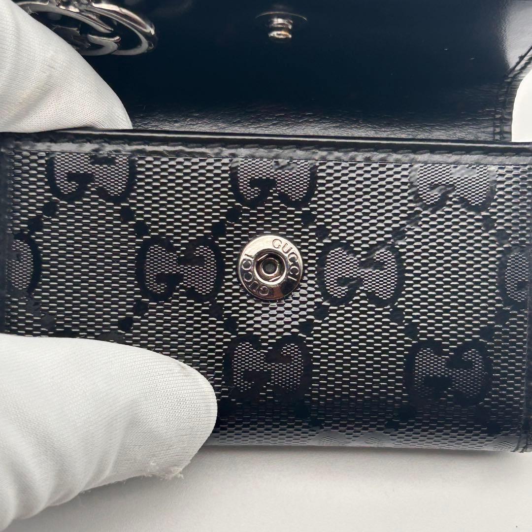 美品✨ GUCCI グッチ GG インプリメ レザー 6連 キーケース
