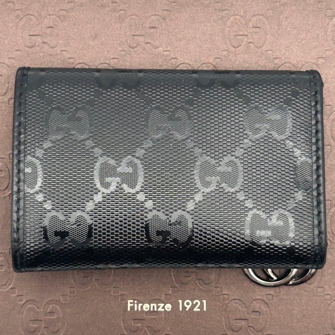 美品✨ GUCCI グッチ GG インプリメ レザー 6連 キーケース
