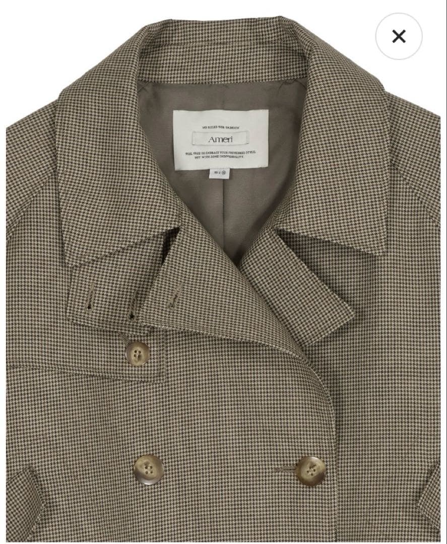 ジャケット・アウター ameri vintage DADDY MIDI TRENCH COAT