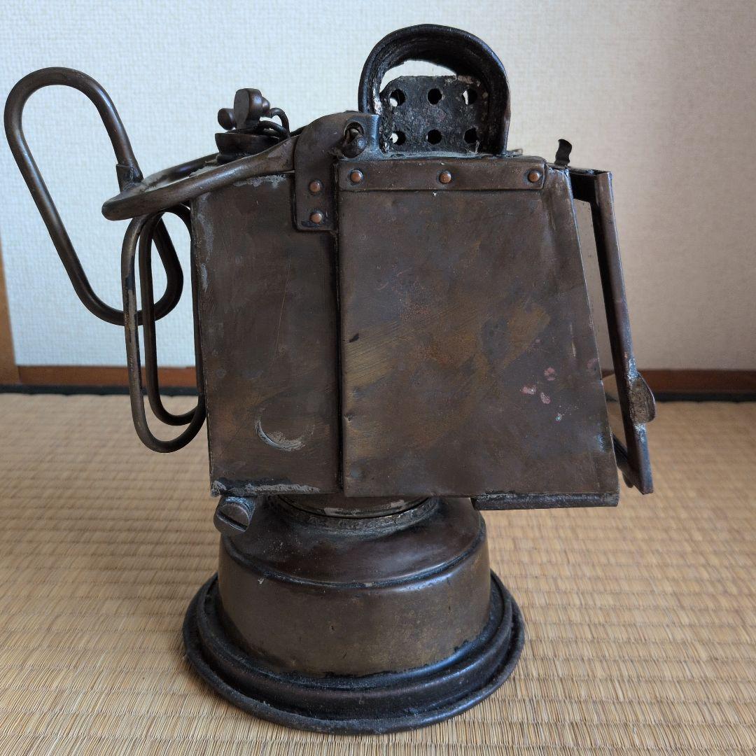 鉄道　信号用ランタン　アンティーク　フランス製