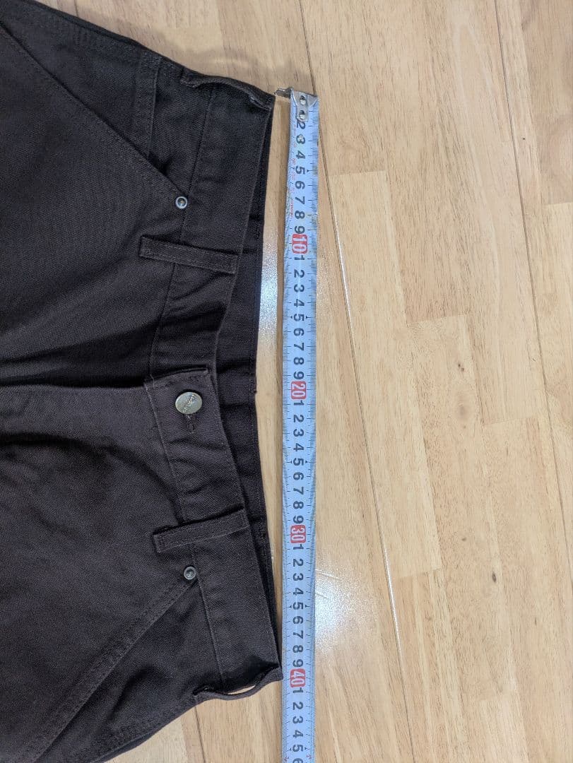 カーハートBNO136 32x32 ダブルニーペインターパンツ ダ―クブラウン