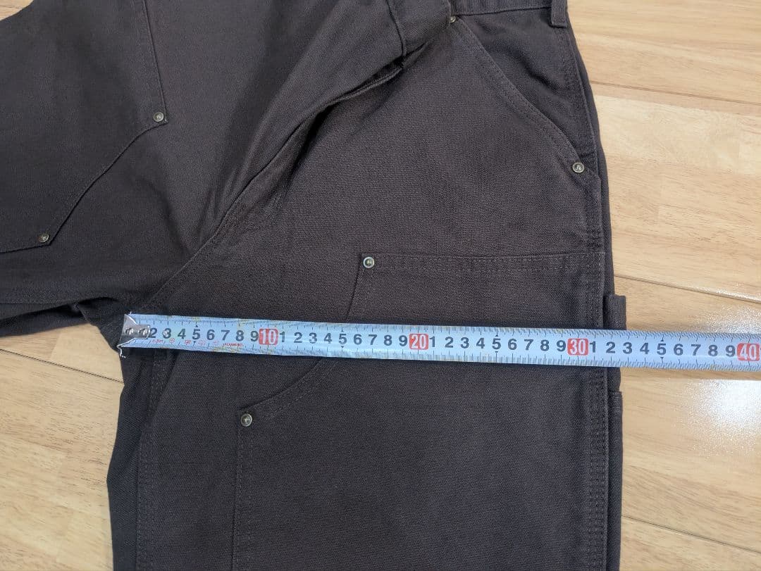 カーハートBNO136 32x32 ダブルニーペインターパンツ ダ―クブラウン