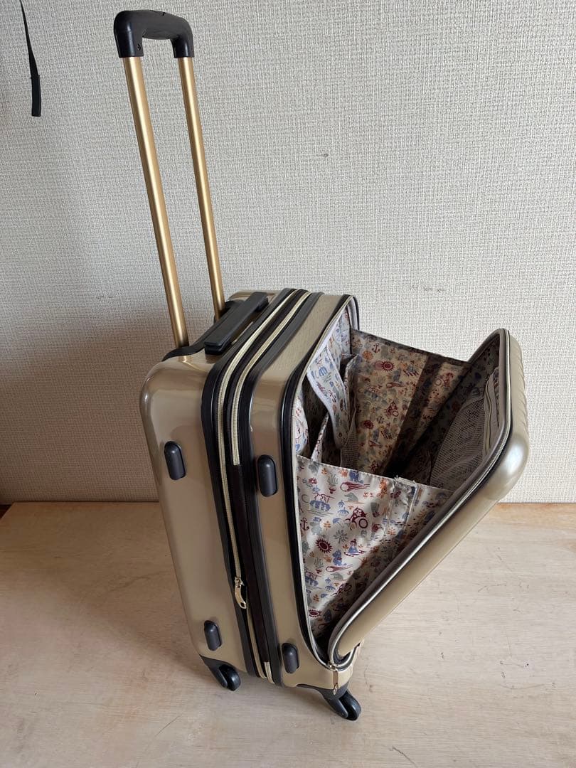 キャリーケース MOOMIN ムーミン リトルミイ スーツケース 拡張機能 53