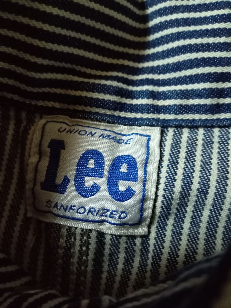 セール☆　lee 91j ヒッコリー カバーオール　ビンテージ 古着 50s