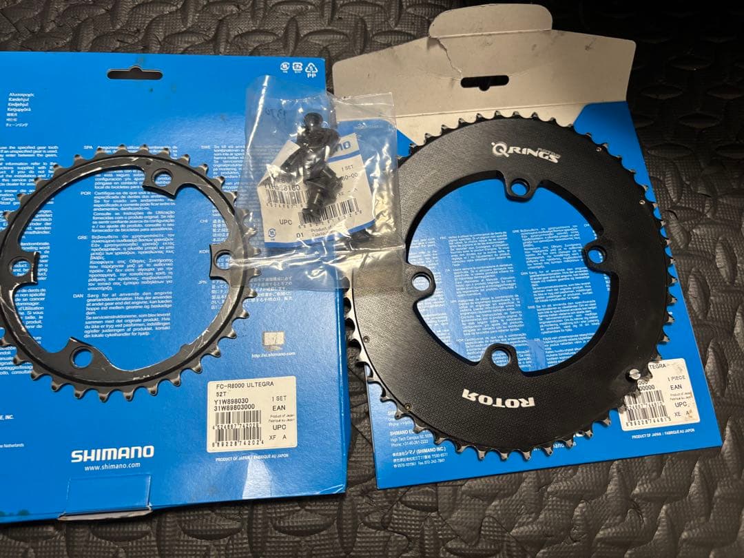 Q-Rings （Shimano R8000用）チェーンリング　　52-36